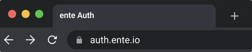 Screenshot of Auth's web app on the browser